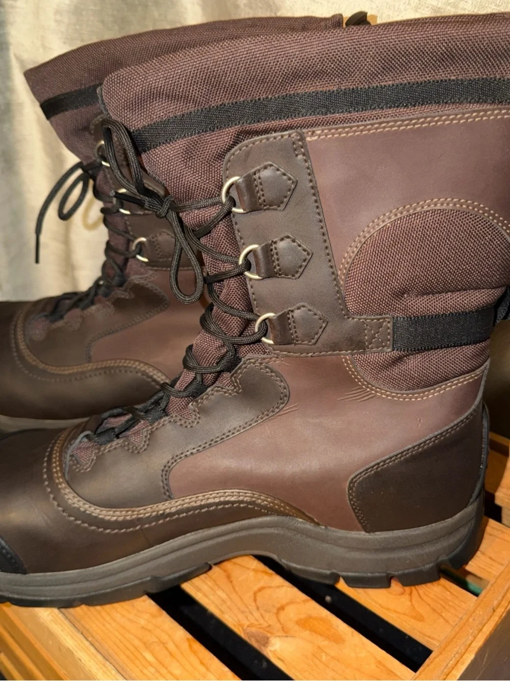 Sorel Men's Full Tilt 09 Waterproof Boots Thinsulated NM1486-287 Brown Size 15D